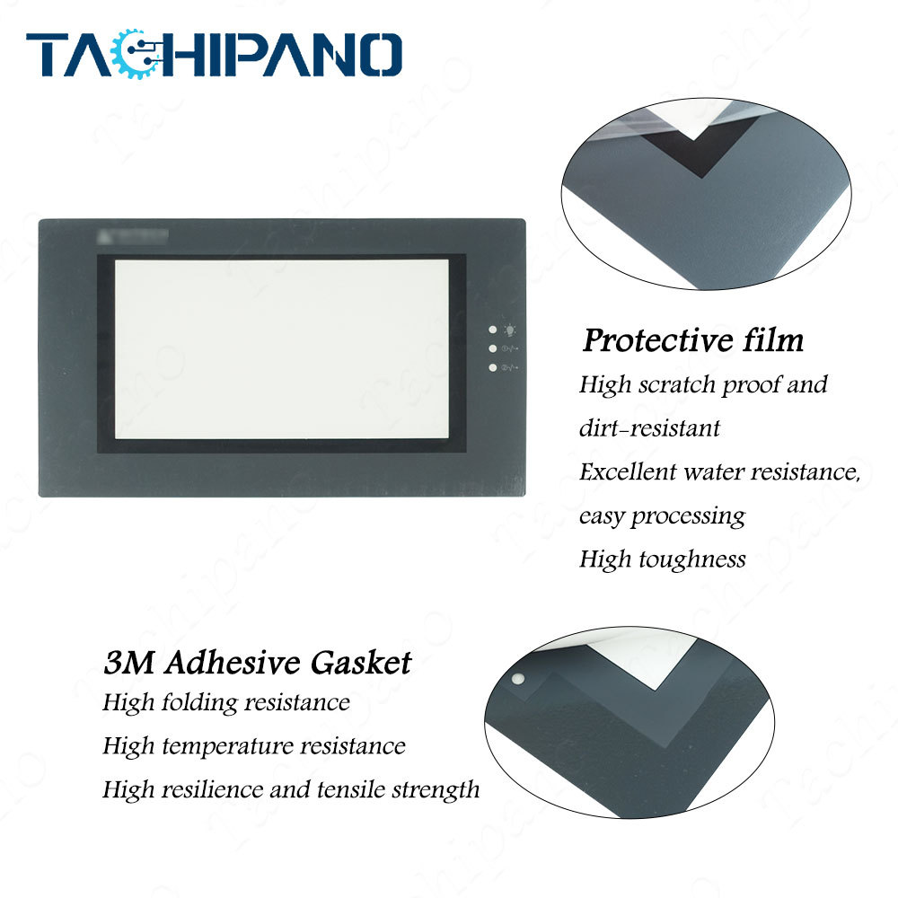 MT6070iH MT6070iH2WV MT6070iH3W Touch Screen Panel, Protective Film for Weinview MT6070iH MT6070iH2WV MT6070iH3W