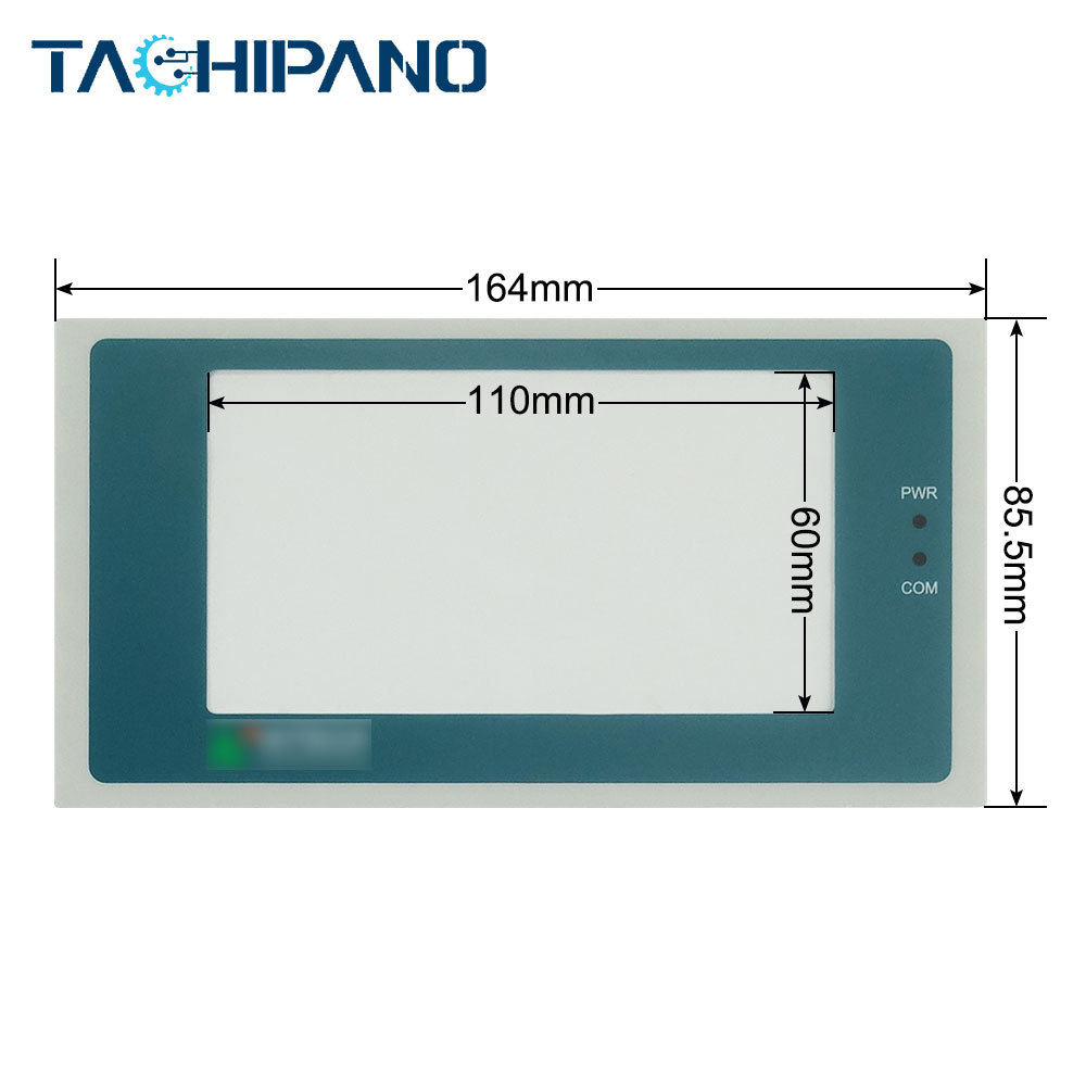 PWS700T PWS700T-STN Touch Screen Panel, Protective Film for Hitech PWS700T PWS700T-STN