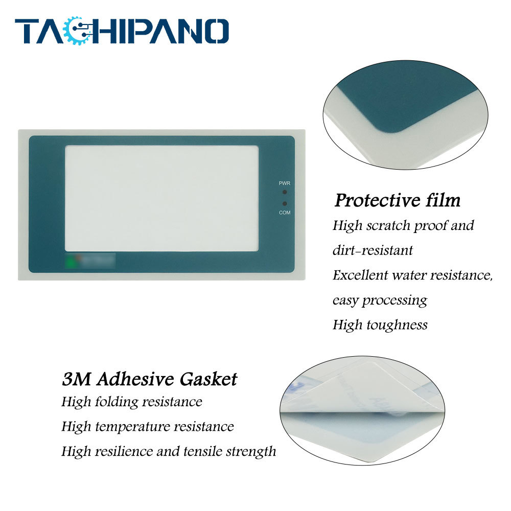 PWS700T PWS700T-STN Touch Screen Panel, Protective Film for Hitech PWS700T PWS700T-STN