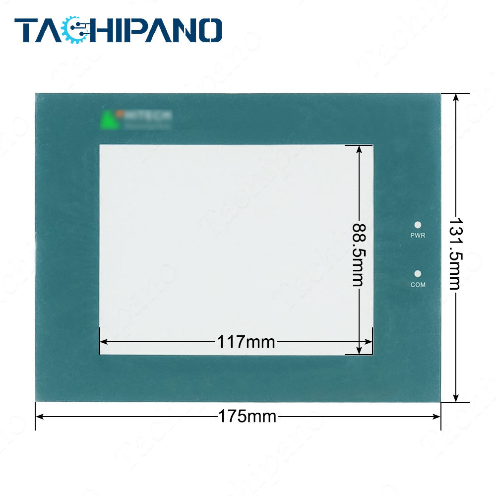 PWS1711-CTN PWS1711-STN Hitech for Plastic Case Cover + Touch Screen + Protective film