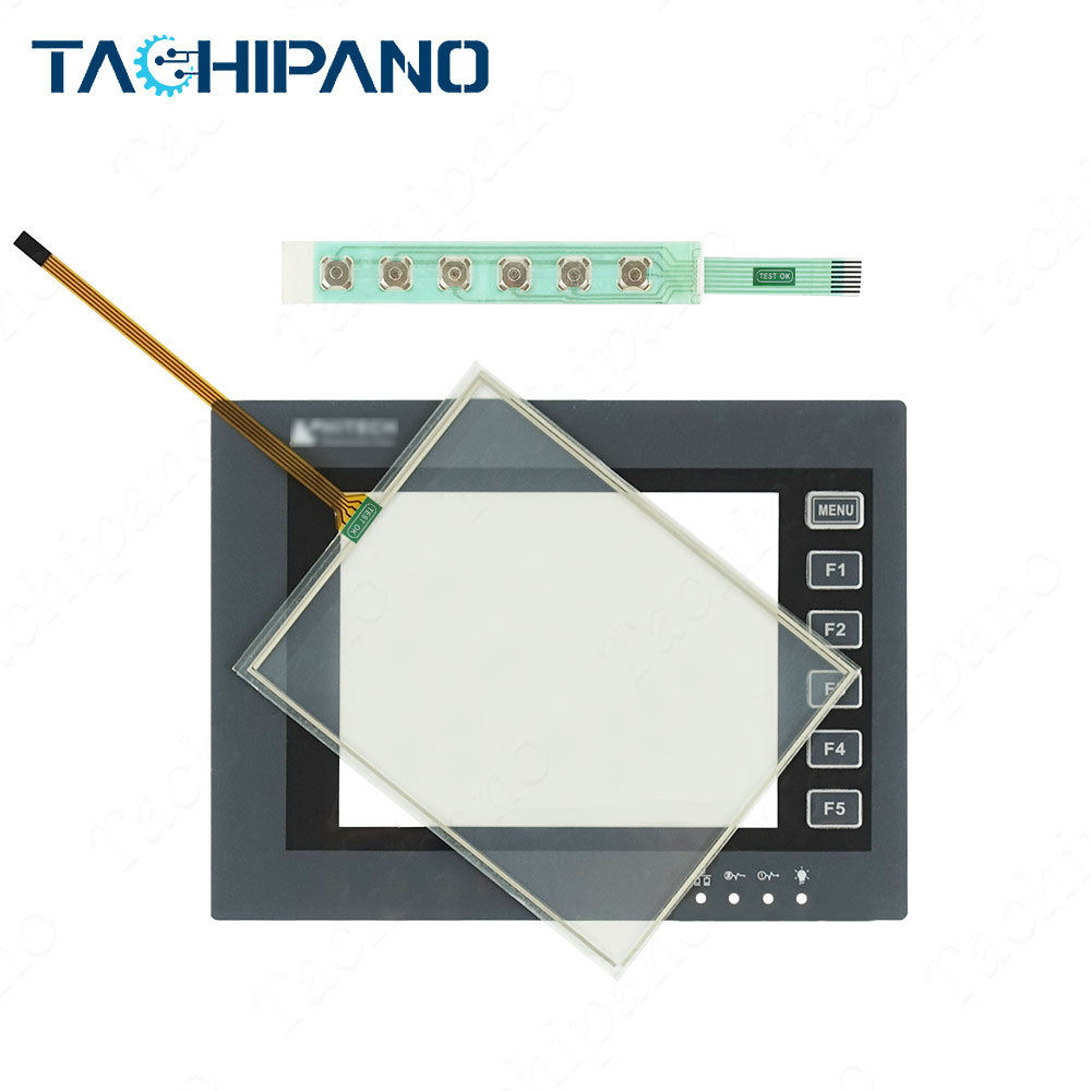 PWS6600S-N PWS6600S-SC Hitech for Plastic Case Cover + Touch Screen + Membrane Keypad + Steel Mounting Clips + Power Supply Connector