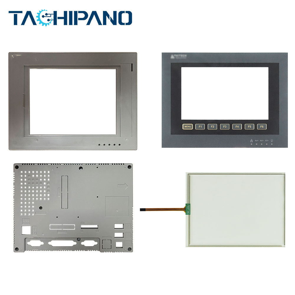 PWS6710T-N PWS6710T-P Hitech for Plastic Case Cover + Touch Screen + Front Overlay + Steel Mounting Clips + Power Supply Connector