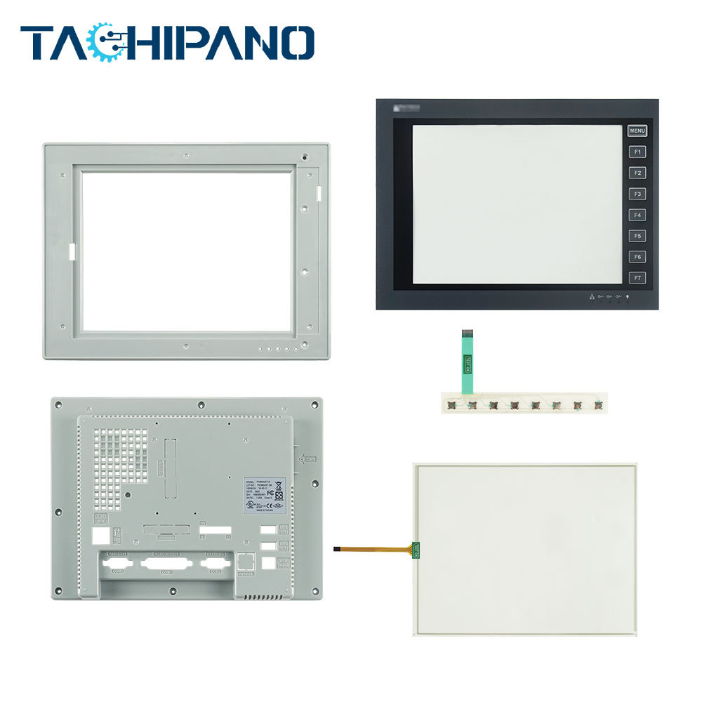 PWS6A00T-N PWS6A00F-P Hitech for Plastic Case Cover + Touch Screen + Membrane Keypad + Steel Mounting Clips + Power Supply Connector