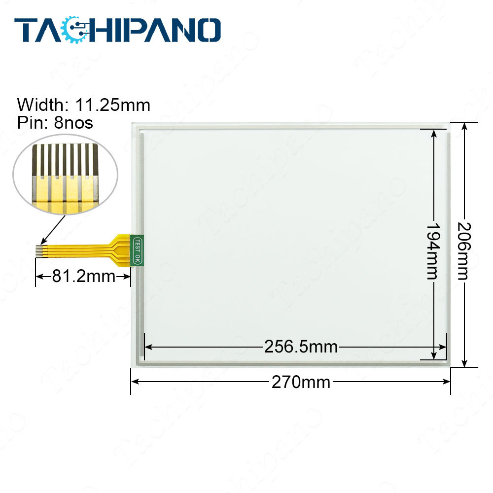 FT-AS00-10.4-AV Touch Screen Panel for NKK Nikkai FT-AS00-10.4-AV