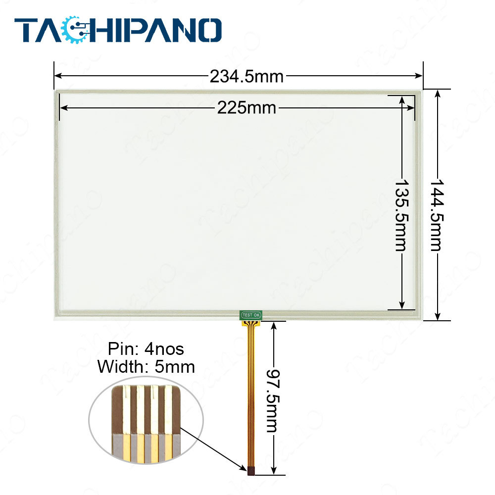 WOP-3100T WOP-3100T-C4AE WOP-3100T-C4BE Advantech for Touch Screen Panel Glass, Protective Film