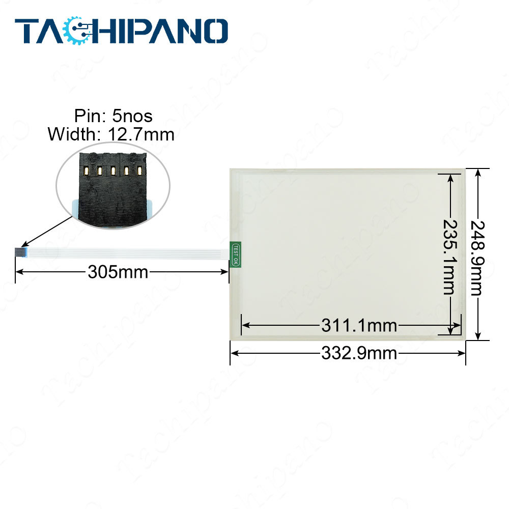 M300 Process E203651 for Touch Screen Panel Glass