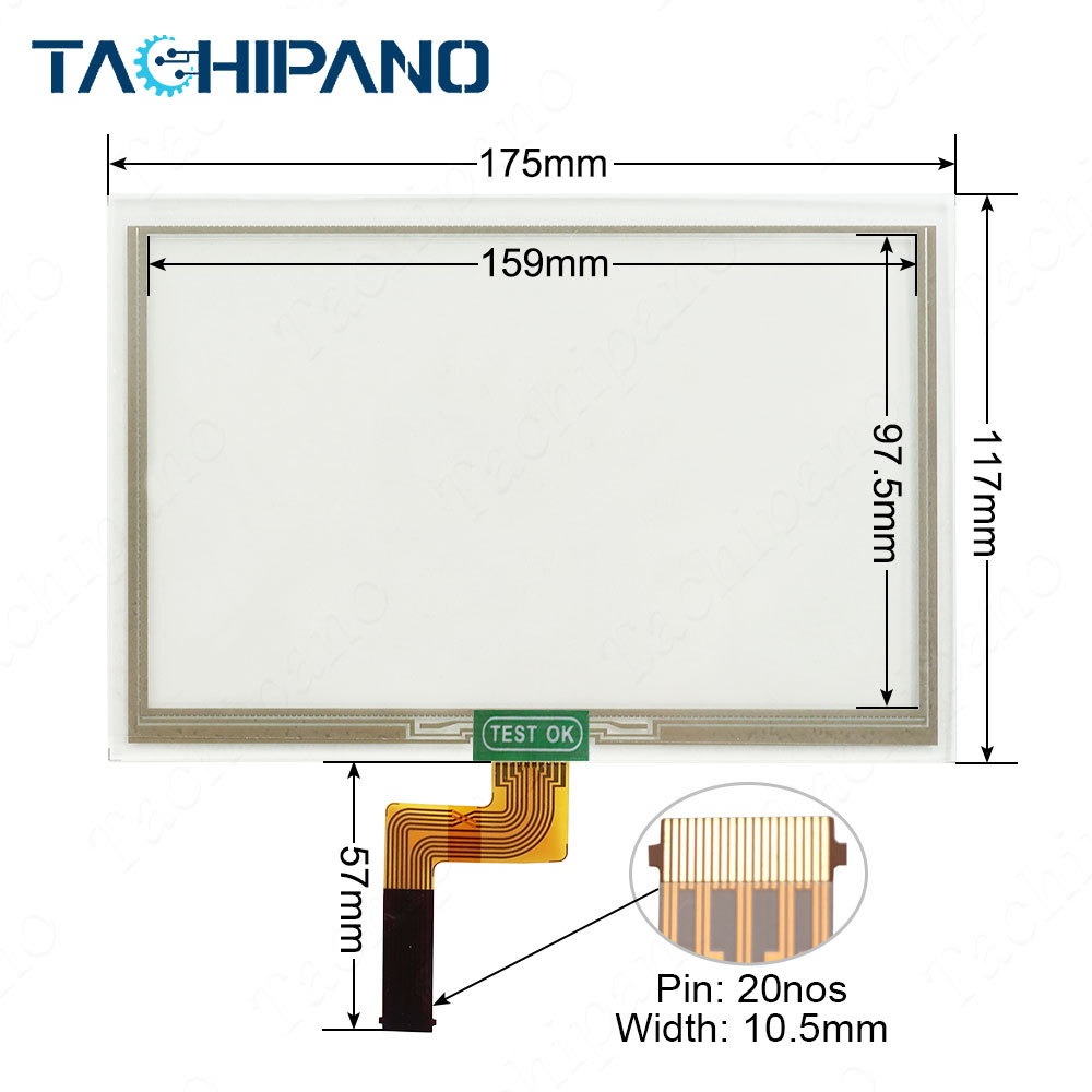 John Deere GS2600 Touch Screen Panel for Greenstar GS2 2600