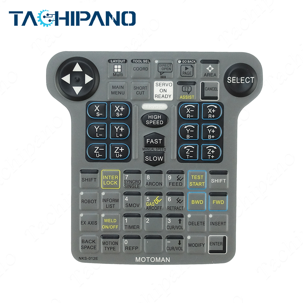 Yaskawa NX100 JZRCR-NPP018-1 for Plastic Case House with Touch Screen Panel, Protective Film, LCD Display