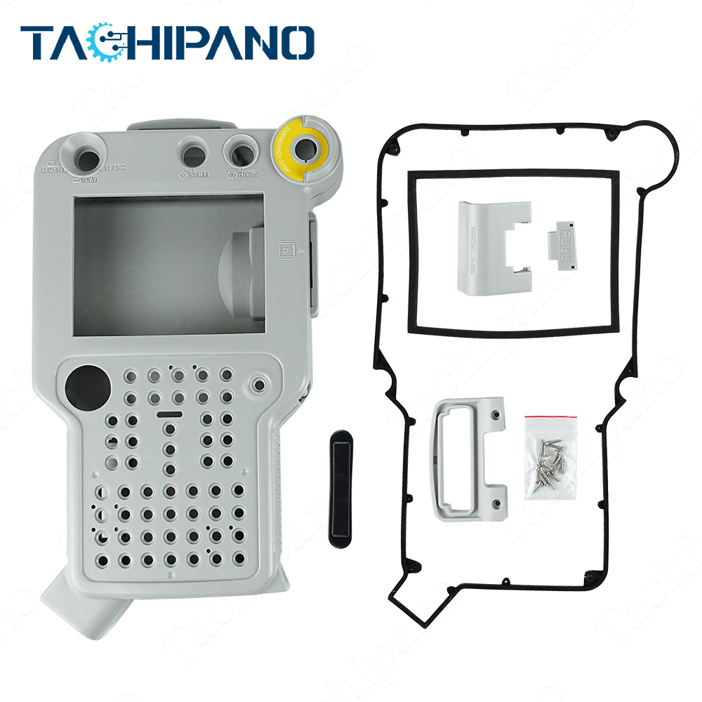 Yaskawa NX100 JZRCR-NPP01B-7 for Plastic Case House with Touch Screen Panel, Protective Film, LCD Display, Rubber, Gasket