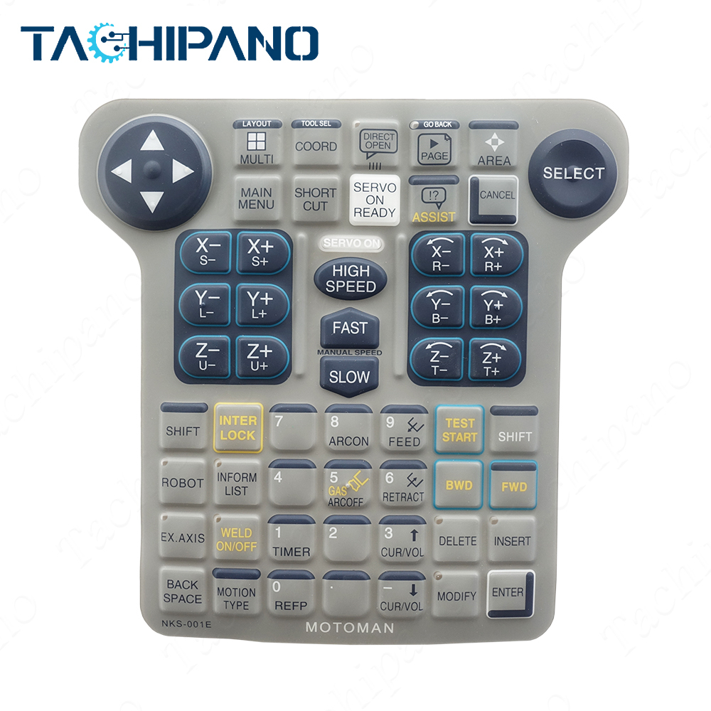 Yaskawa NX100 JZRCR-NPP018-1 for Plastic Case House with Touch Screen Panel, Protective Film, LCD Display