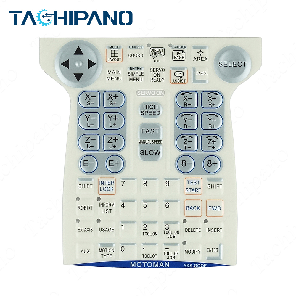 DX100 JZRCR-YPP06-1 Plastic Case +Touch Screen +Protective film +LCD Display +Rubber +Gasket for JZRCR-YPP06-1 Yaskawa Teach Pendant