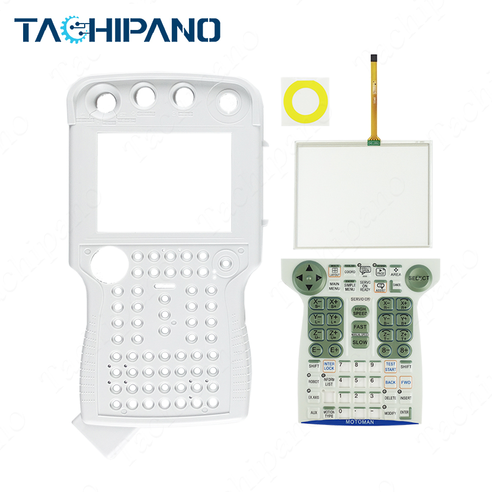 DX100 JZRCR-YPP11-1 Plastic Case +Touch Screen +Protective film +LCD Display +Rubber +Gasket for JZRCR-YPP11-1 Yaskawa Teach Pendant
