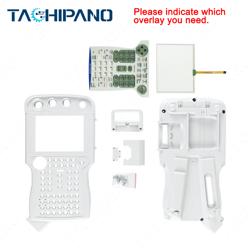 DX100 JZRCR-YPP06-1 Plastic Case +Touch Screen +Protective film +LCD Display +Rubber +Gasket for JZRCR-YPP06-1 Yaskawa Teach Pendant