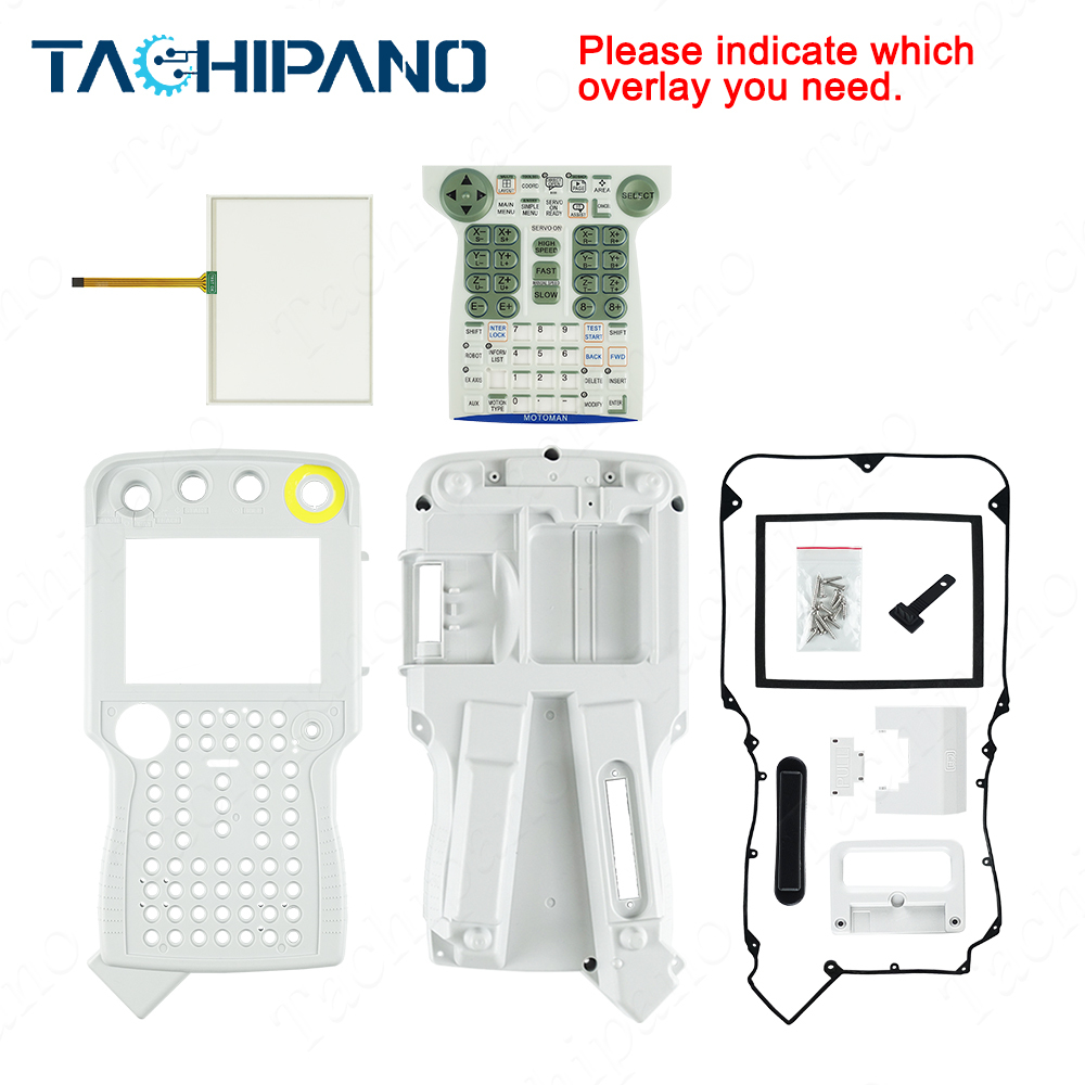 DX100 JZRCR-YPP07-1 Plastic Case +Touch Screen +Protective film +LCD Display +Rubber +Gasket for JZRCR-YPP07-1 Yaskawa Teach Pendant