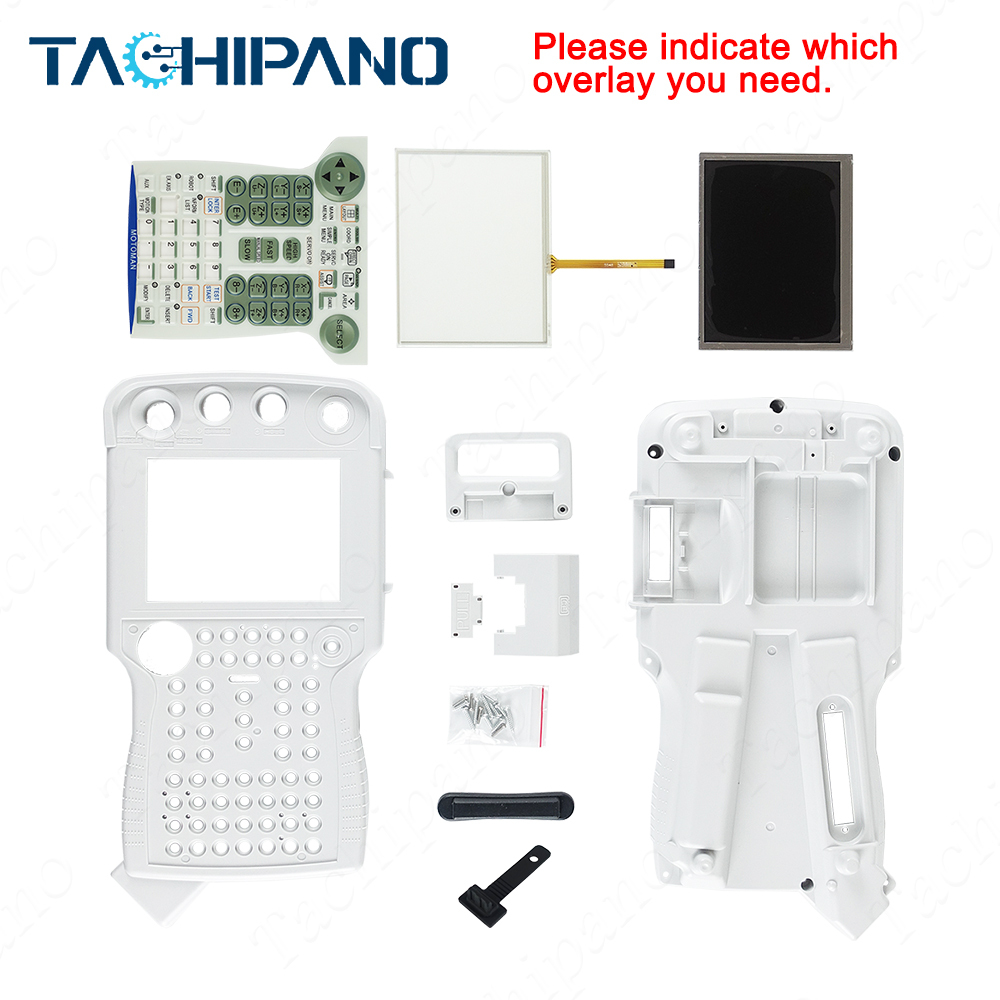 DX100 JZRCR-YPP01-1 Plastic Case +Touch Screen +Protective film +LCD Display +Rubber +Gasket for JZRCR-YPP01-1 Yaskawa Teach Pendant