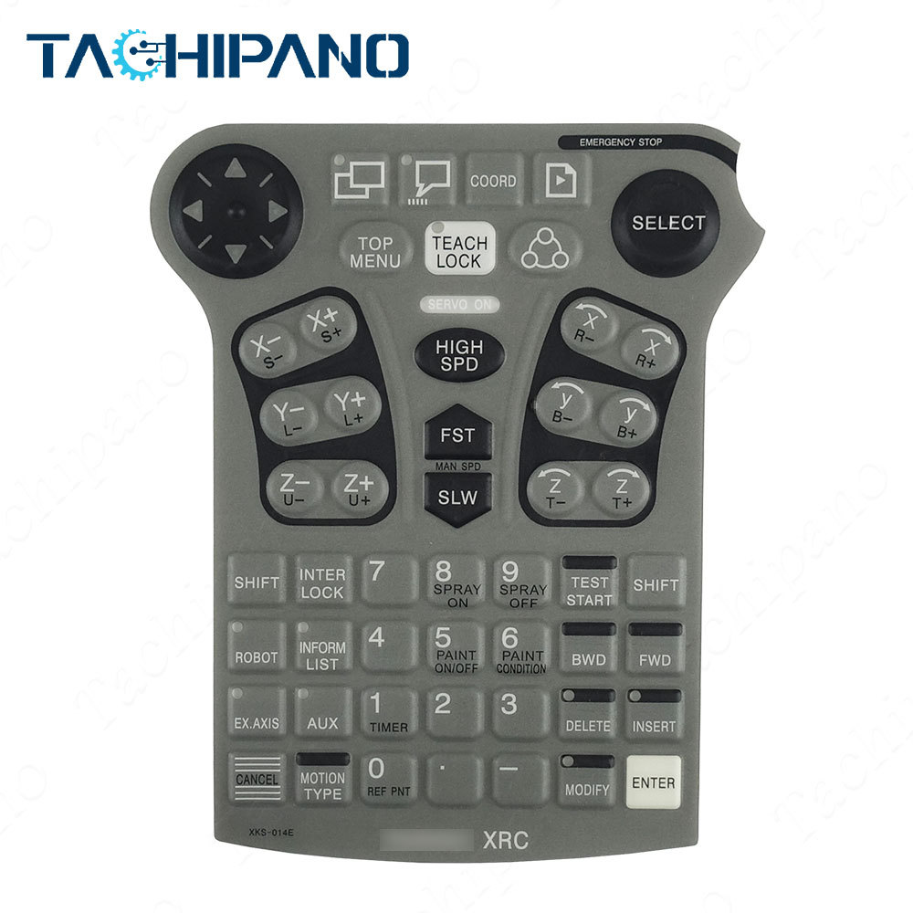 JZNC-XPP02 JZNC-XPP02B Plastic Case +Protective film +LCD Display +Hanger +Hand Strap for Yaskawa JZNC-XPP02 JZNC-XPP02B Teach Pendant