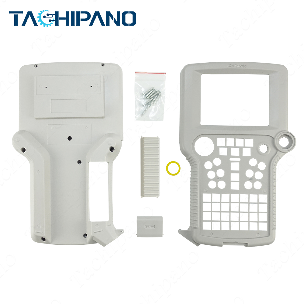 JZNC-XPP02 JZNC-XPP02B Plastic Case +Protective film +LCD Display +Hanger +Hand Strap for Yaskawa JZNC-XPP02 JZNC-XPP02B Teach Pendant
