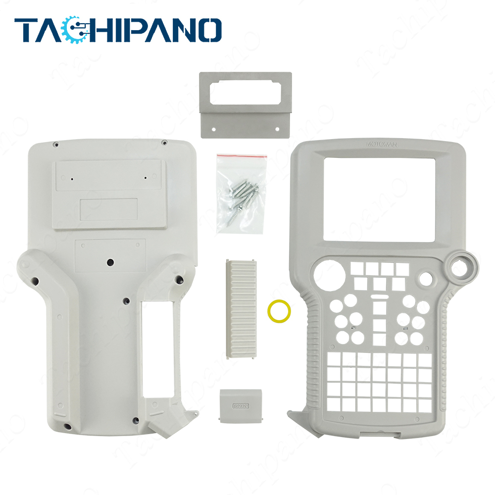 JZNC-XPP02 JZNC-XPP02B Plastic Case +Protective film +LCD Display +Hanger +Hand Strap for Yaskawa JZNC-XPP02 JZNC-XPP02B Teach Pendant