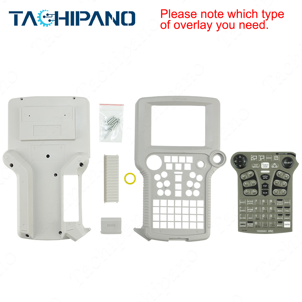 JZNC-XPP02 JZNC-XPP02B Plastic Case +Protective film +LCD Display +Hanger +Hand Strap for Yaskawa JZNC-XPP02 JZNC-XPP02B Teach Pendant