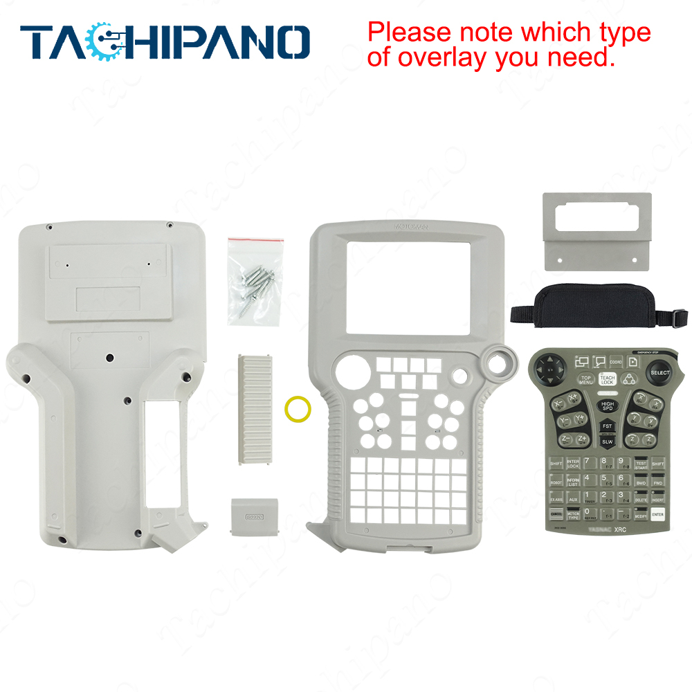 JZNC-XPP02 JZNC-XPP02B Plastic Case +Protective film +LCD Display +Hanger +Hand Strap for Yaskawa JZNC-XPP02 JZNC-XPP02B Teach Pendant