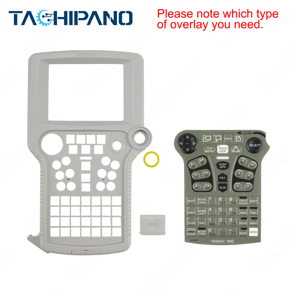 JZNC-XPP02 JZNC-XPP02B Plastic Case +Protective film +LCD Display +Hanger +Hand Strap for Yaskawa JZNC-XPP02 JZNC-XPP02B Teach Pendant