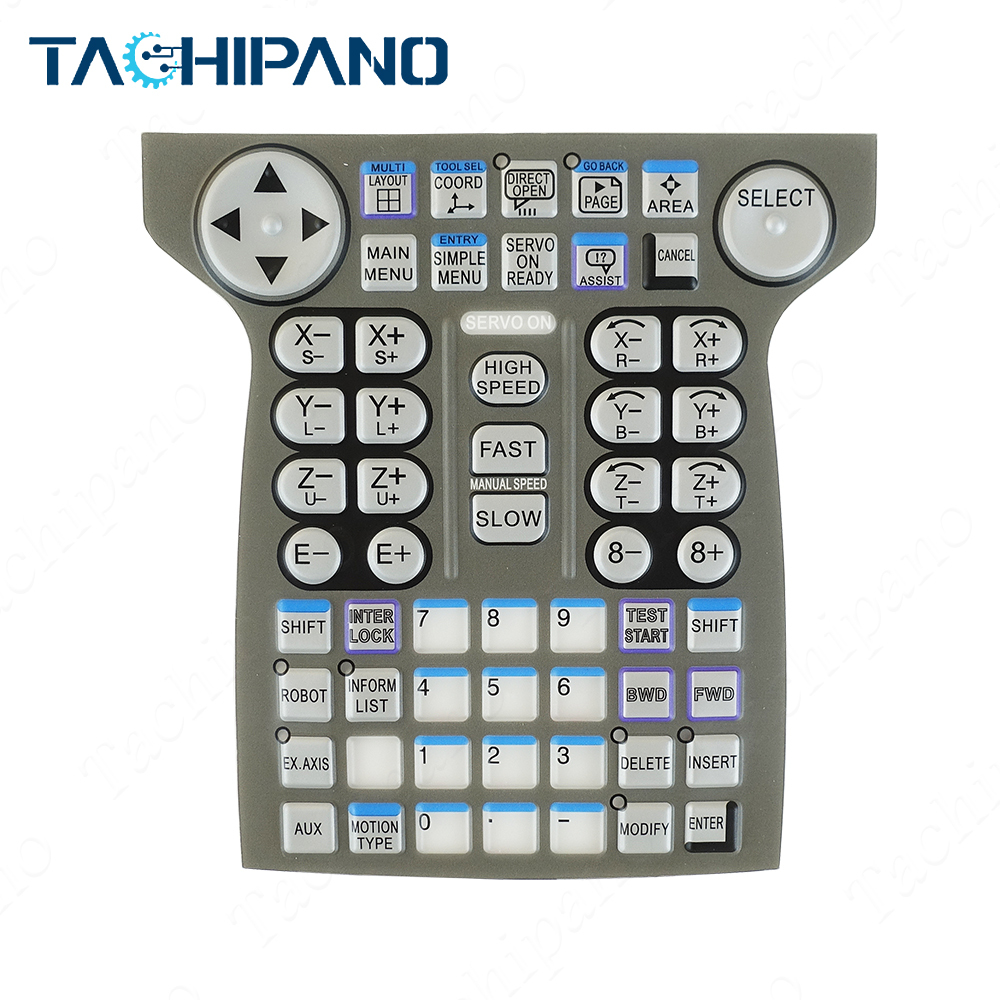 JZRCR-YPP21-1 DX200 Plastic Case +Touch Screen +Protective film +LCD Display +Rubber +Gasket for JZRCR-YPP21-1 DX200 Yaskawa Teach Pendant