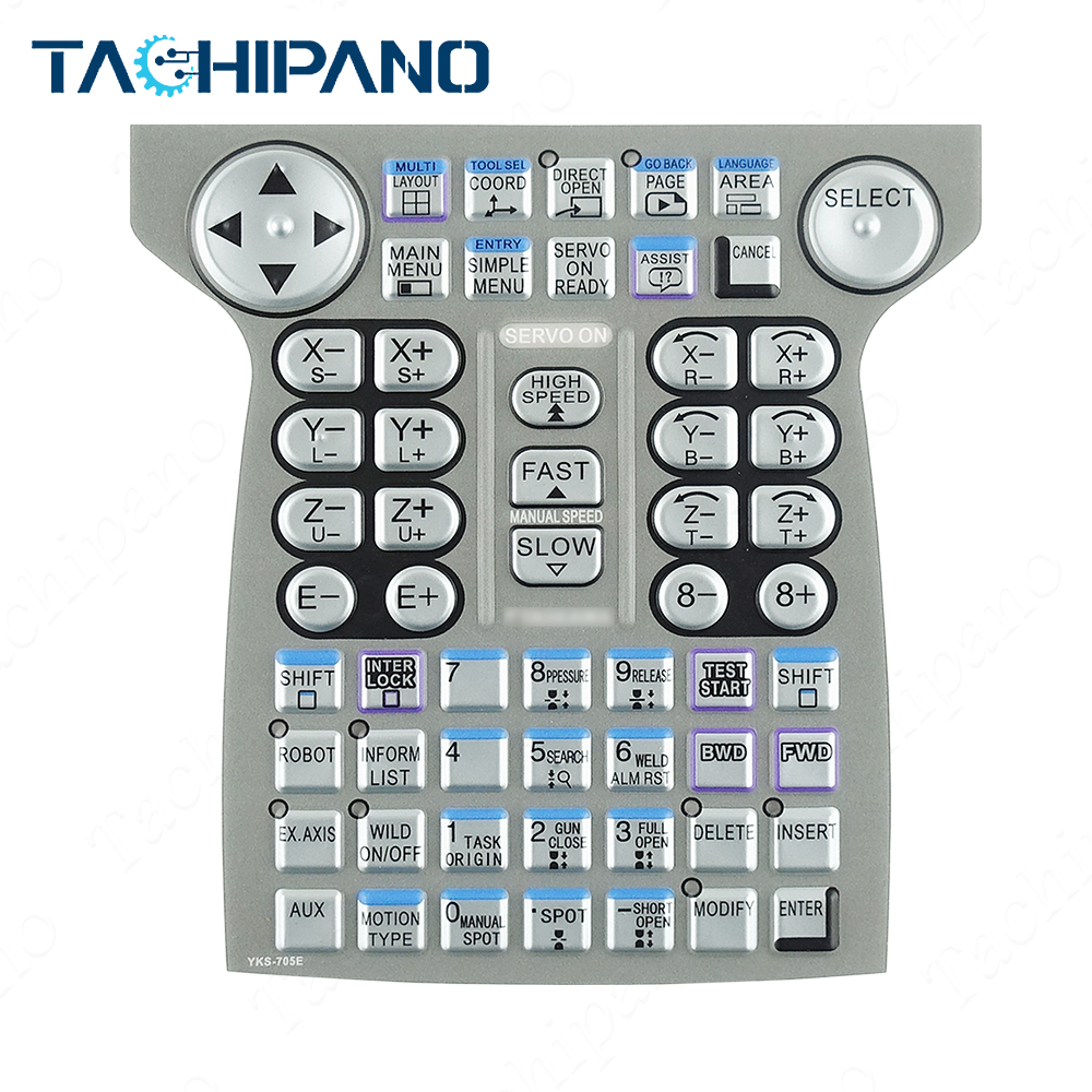 JZRCR-YPP21-1 DX200 Plastic Case +Touch Screen +Protective film +LCD Display +Rubber +Gasket for JZRCR-YPP21-1 DX200 Yaskawa Teach Pendant