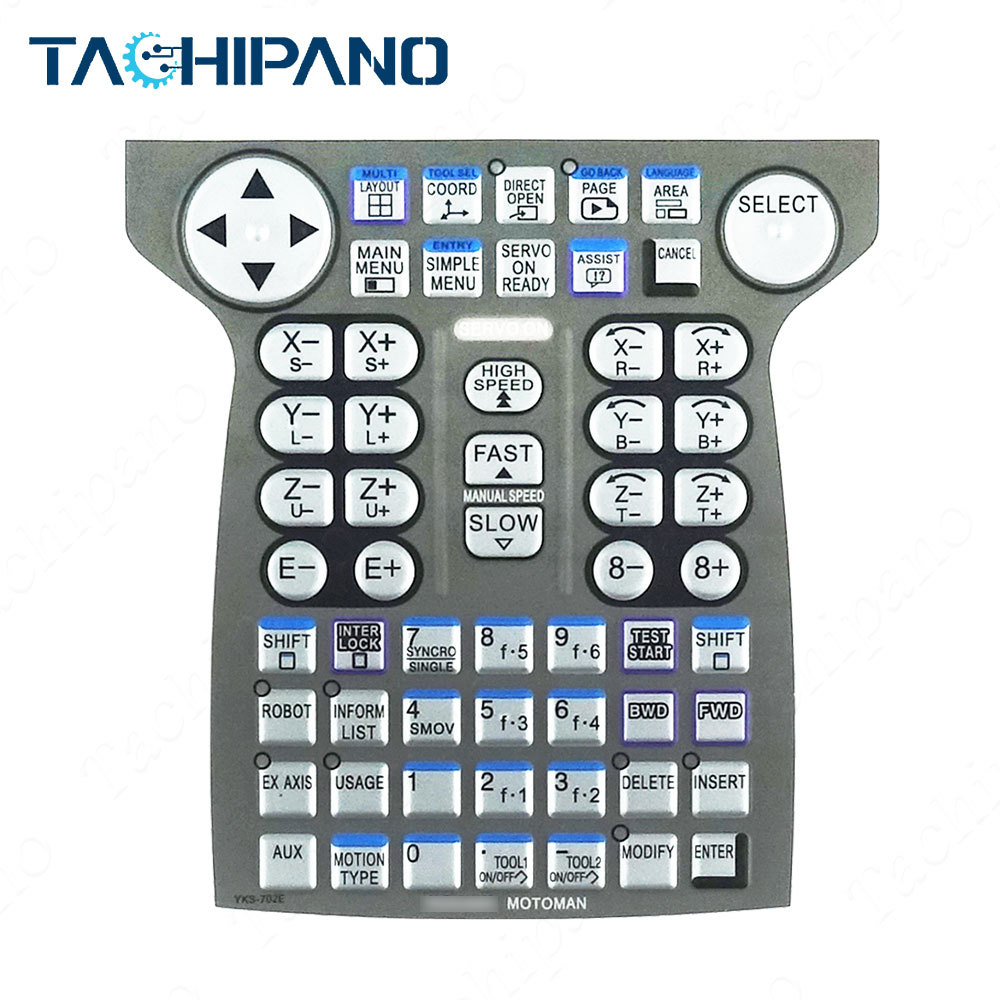 JZRCR-YPP21-1 DX200 Plastic Case +Touch Screen +Protective film +LCD Display +Rubber +Gasket for JZRCR-YPP21-1 DX200 Yaskawa Teach Pendant