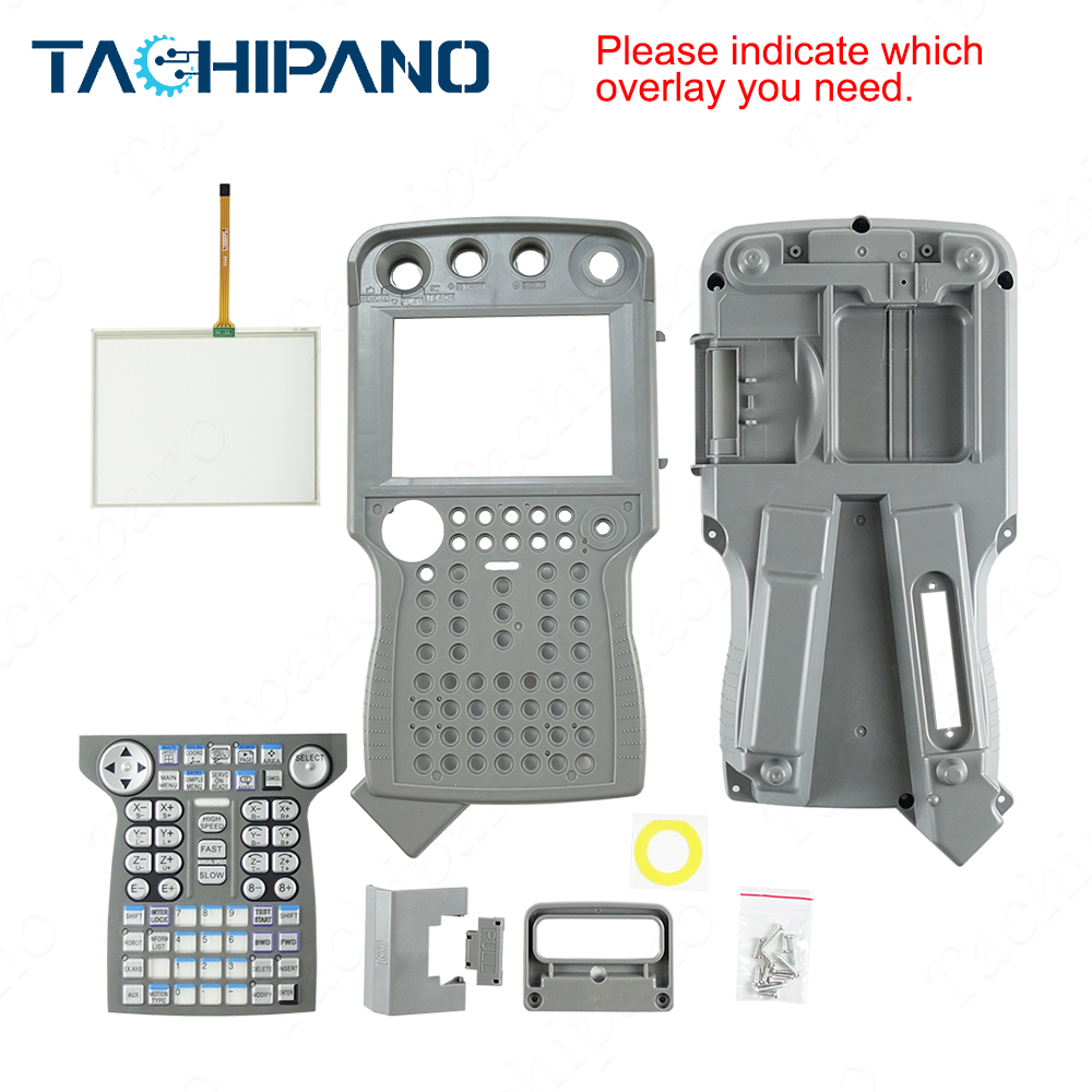 JZRCR-YPP21-1 DX200 Plastic Case +Touch Screen +Protective film +LCD Display +Rubber +Gasket for JZRCR-YPP21-1 DX200 Yaskawa Teach Pendant