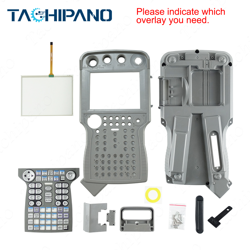 JZRCR-YPP21-1 DX200 Plastic Case +Touch Screen +Protective film +LCD Display +Rubber +Gasket for JZRCR-YPP21-1 DX200 Yaskawa Teach Pendant