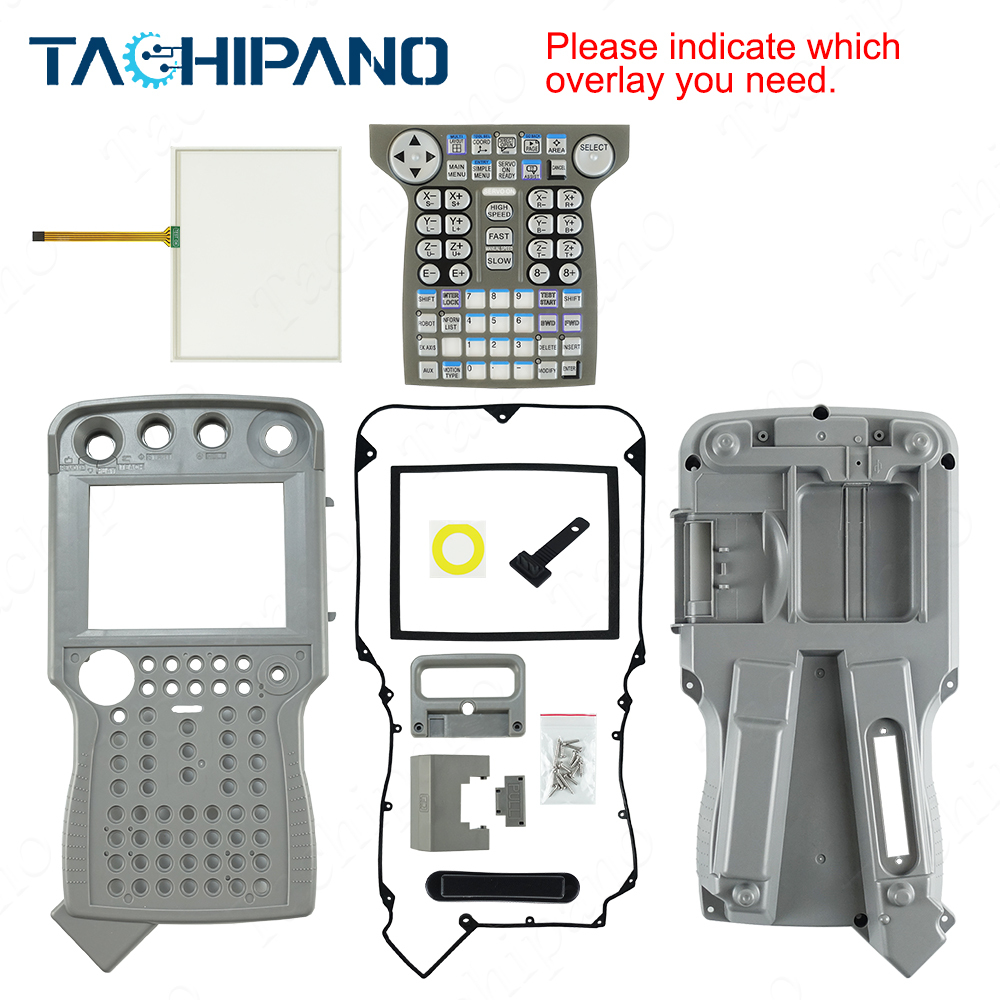 JZRCR-YPP21-1 DX200 Plastic Case +Touch Screen +Protective film +LCD Display +Rubber +Gasket for JZRCR-YPP21-1 DX200 Yaskawa Teach Pendant