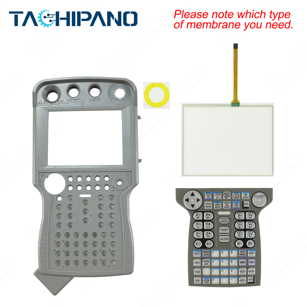 JZRCR-YPP21-1 DX200 Plastic Case +Touch Screen +Protective film +LCD Display +Rubber +Gasket for JZRCR-YPP21-1 DX200 Yaskawa Teach Pendant