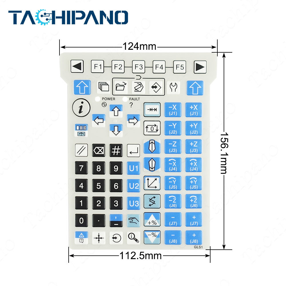 A05B-2255-C100#EAW Teach Pendant of Plastic Case, Touch screen, Protective film, LCD dispaly and related accessories