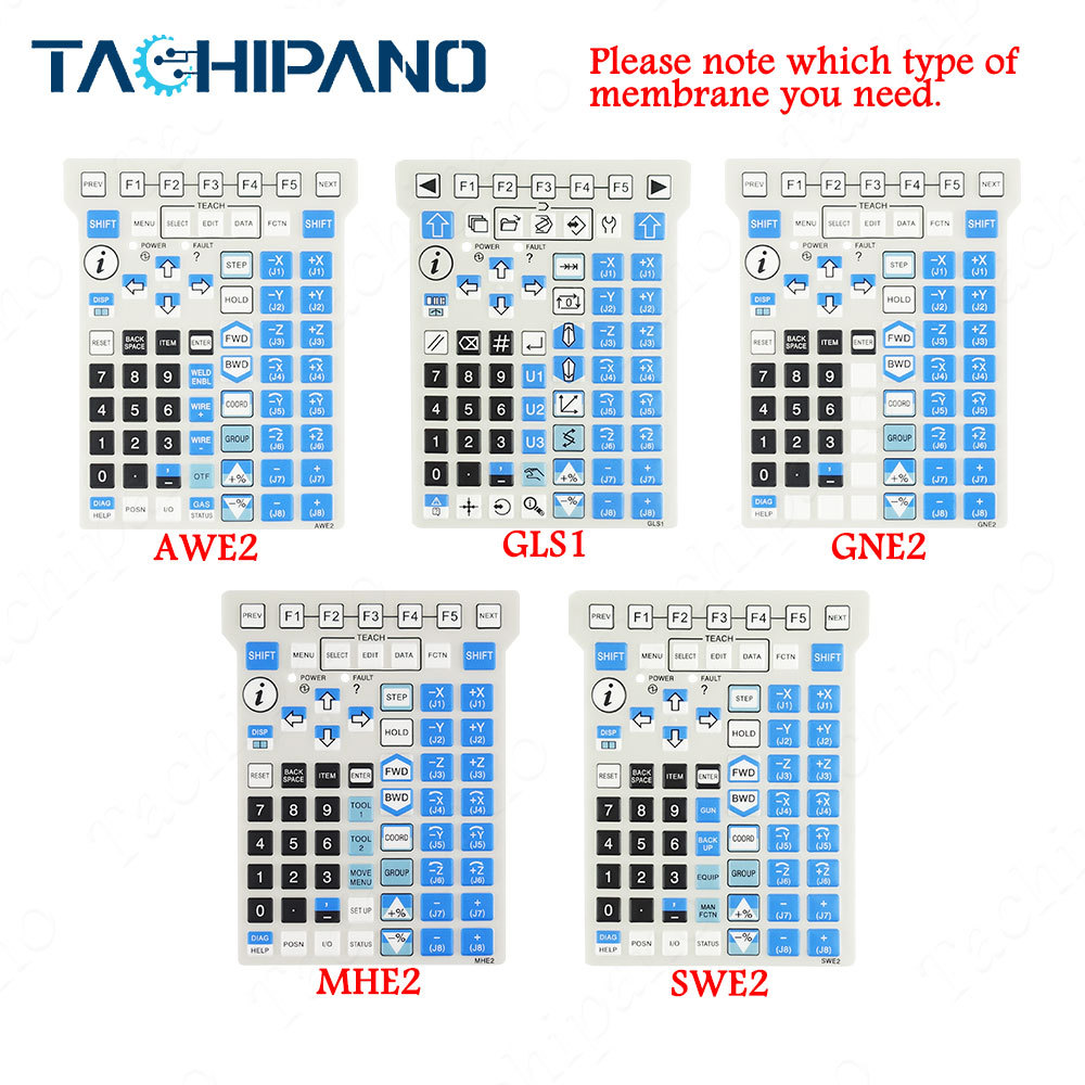 A05B-2255-C100#EAW Teach Pendant of Plastic Case, Touch screen, Protective film, LCD dispaly and related accessories