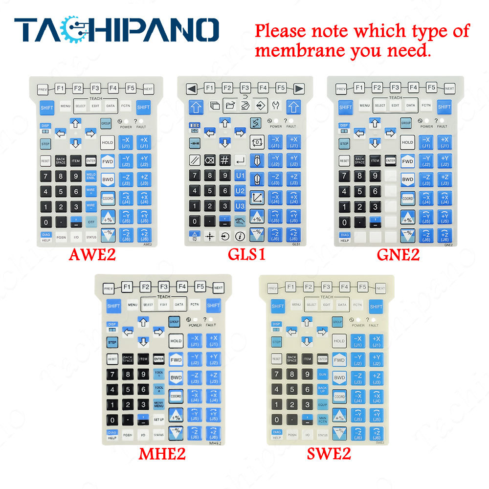 A05B-2518-C200#EAW Teach Pendant of Plastic Case, Touch screen, Protective film, LCD dispaly and related accessories
