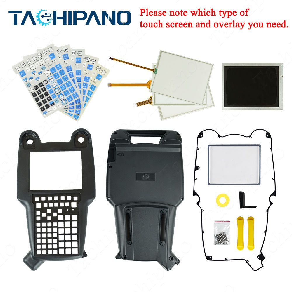 A05B-2518-C204#EMH Teach Pendant of Plastic Case, Touch screen, Protective film, LCD dispaly and related accessories