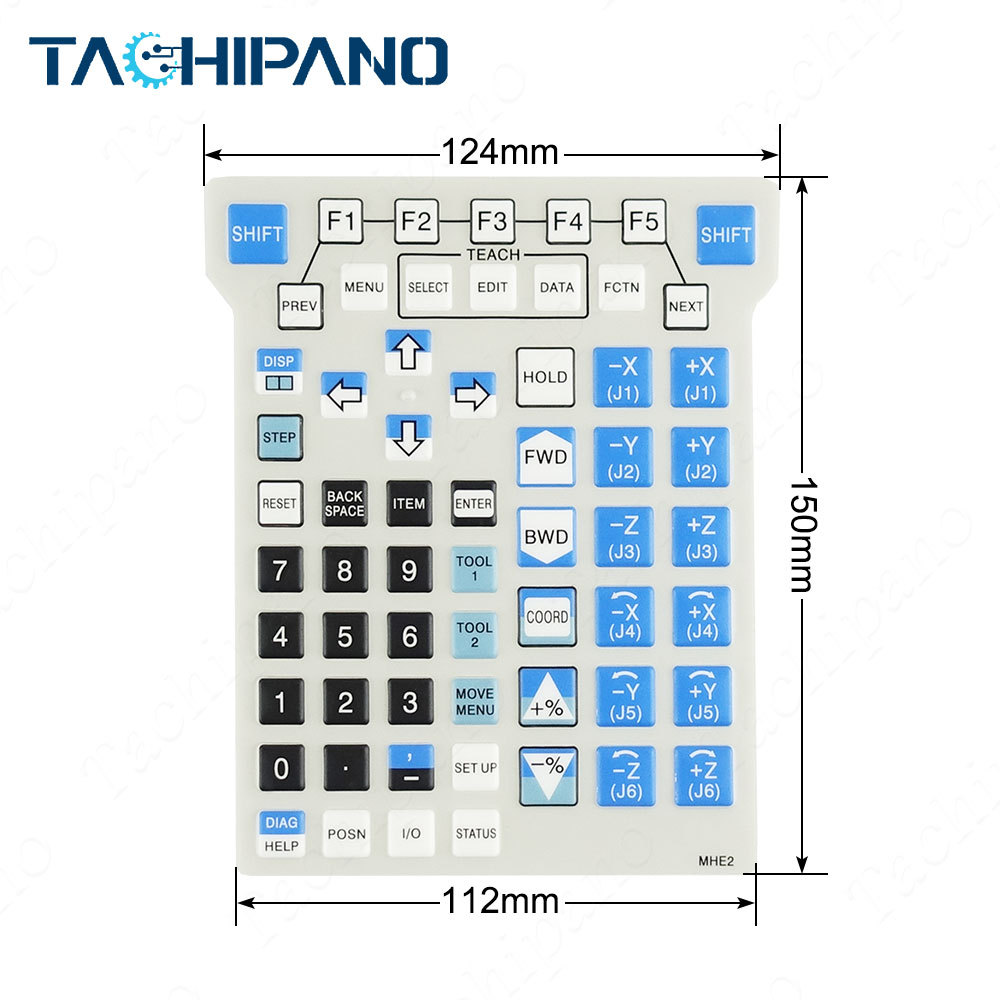 A05B-2430-C200 Teach Pendant of Plastic Case, Touch screen, Protective film and related accessories