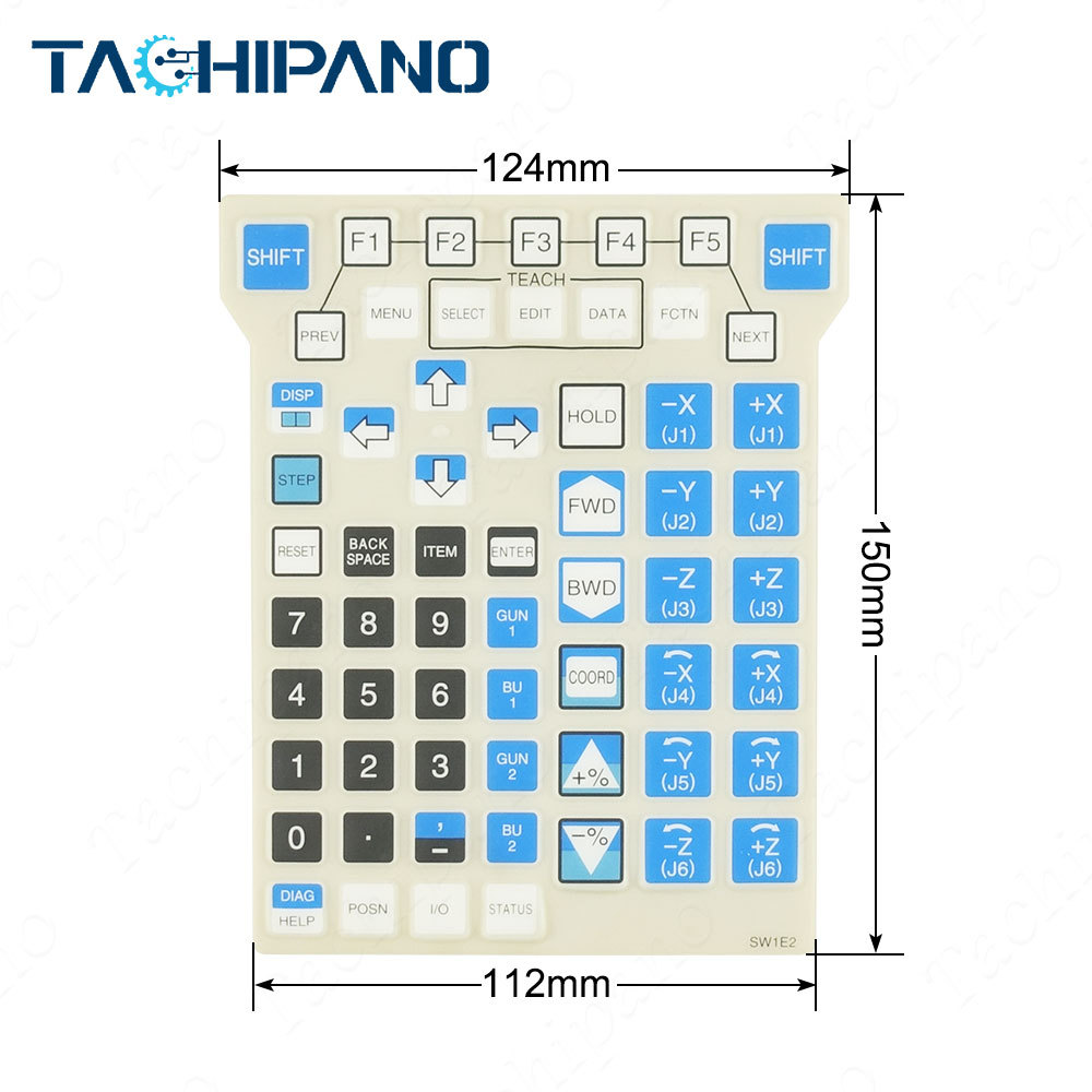 A05B-2430-C200 Teach Pendant of Plastic Case, Touch screen, Protective film and related accessories