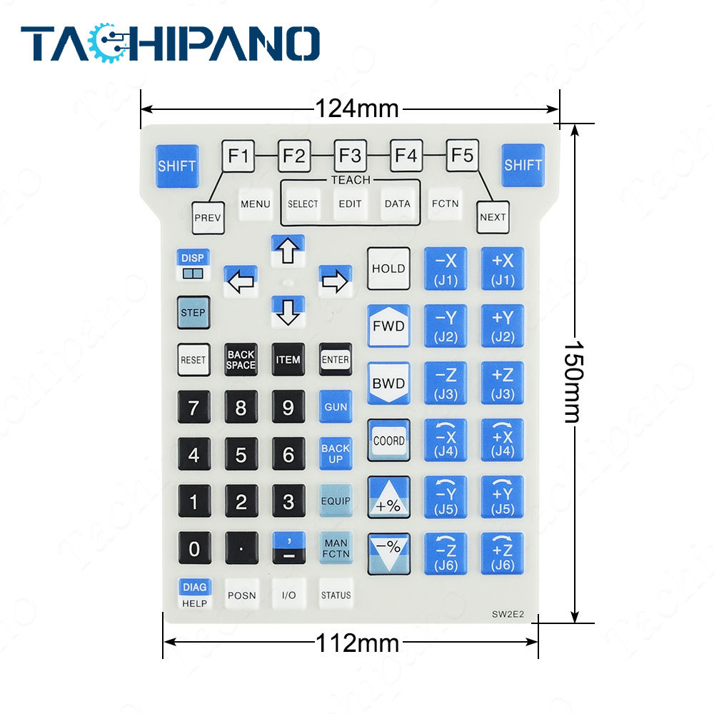 A05B-2430-C200 Teach Pendant of Plastic Case, Touch screen, Protective film and related accessories