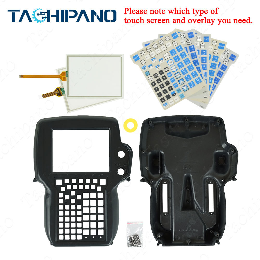 A05B-2518-C304#JMH Teach Pendant of Plastic Case, Touch screen, Protective film and related accessories