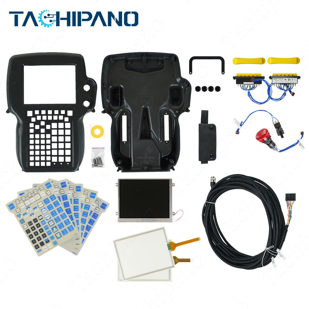 A05B-2430-C200 Teach Pendant of Plastic Case, Touch screen, Protective film and related accessories