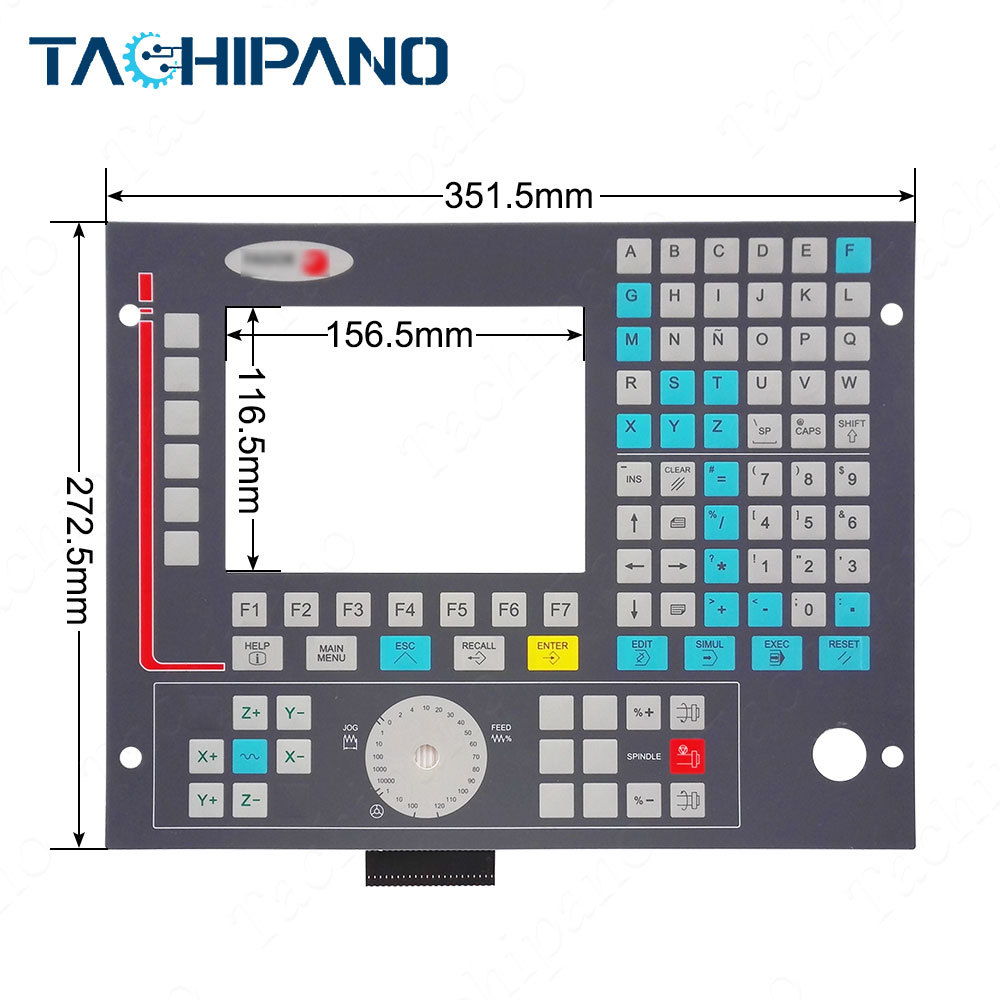 Membrane Switch KEYPAD for CNC 8055i/C-M-MON-K