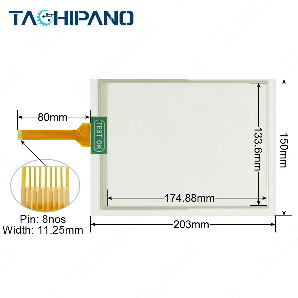 XP30-TTA Touch Screen Panel Glass, Protective film for LS XP30-TTA/AC XP30-TTA/DC