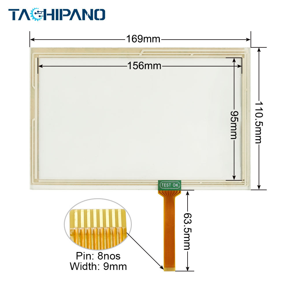 XP50-TTA DC-DW Touch Screen Panel Glass for LS XP50-TTA/DC
