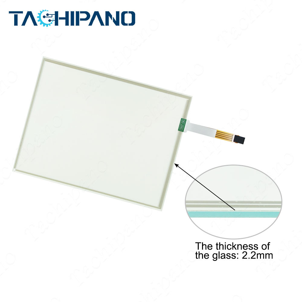 V1210 PN TOU16001-B4-MBKT178 for Touch Screen Panel Glass with Protectiver Film