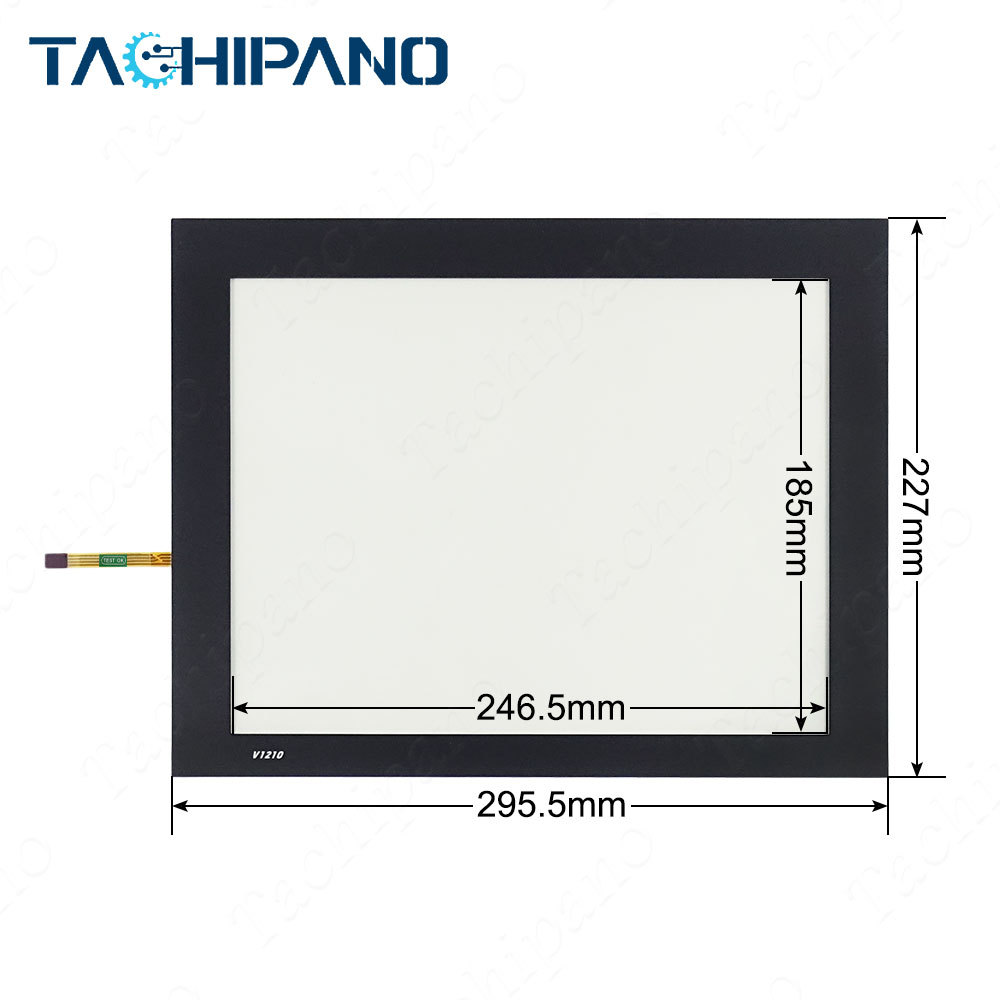 PT043-1BF-T1S Touch Screen Panel Glass, Protective film for PT043-1BF-T1S