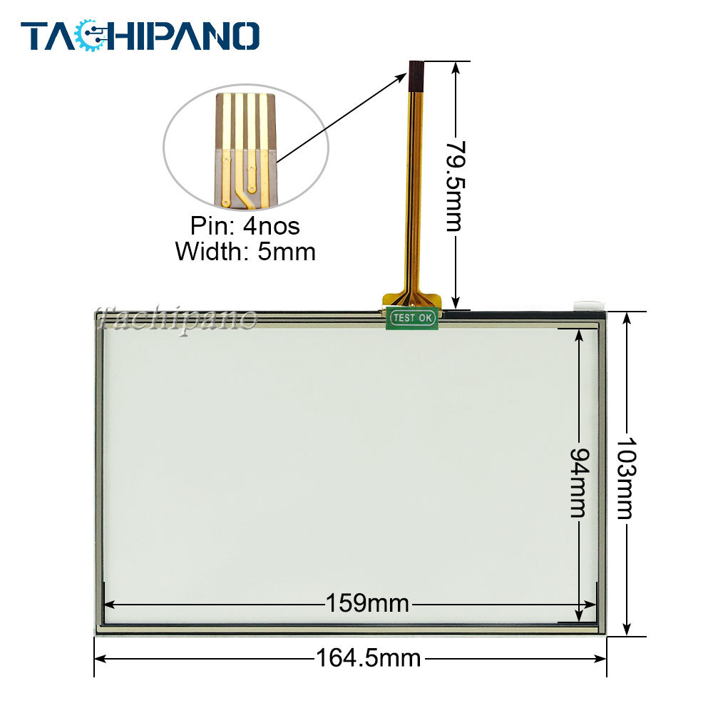 Touch Screen for Carrier 00PSG001899500A PCD7.D410VTPZ51 Touch Glass Panel
