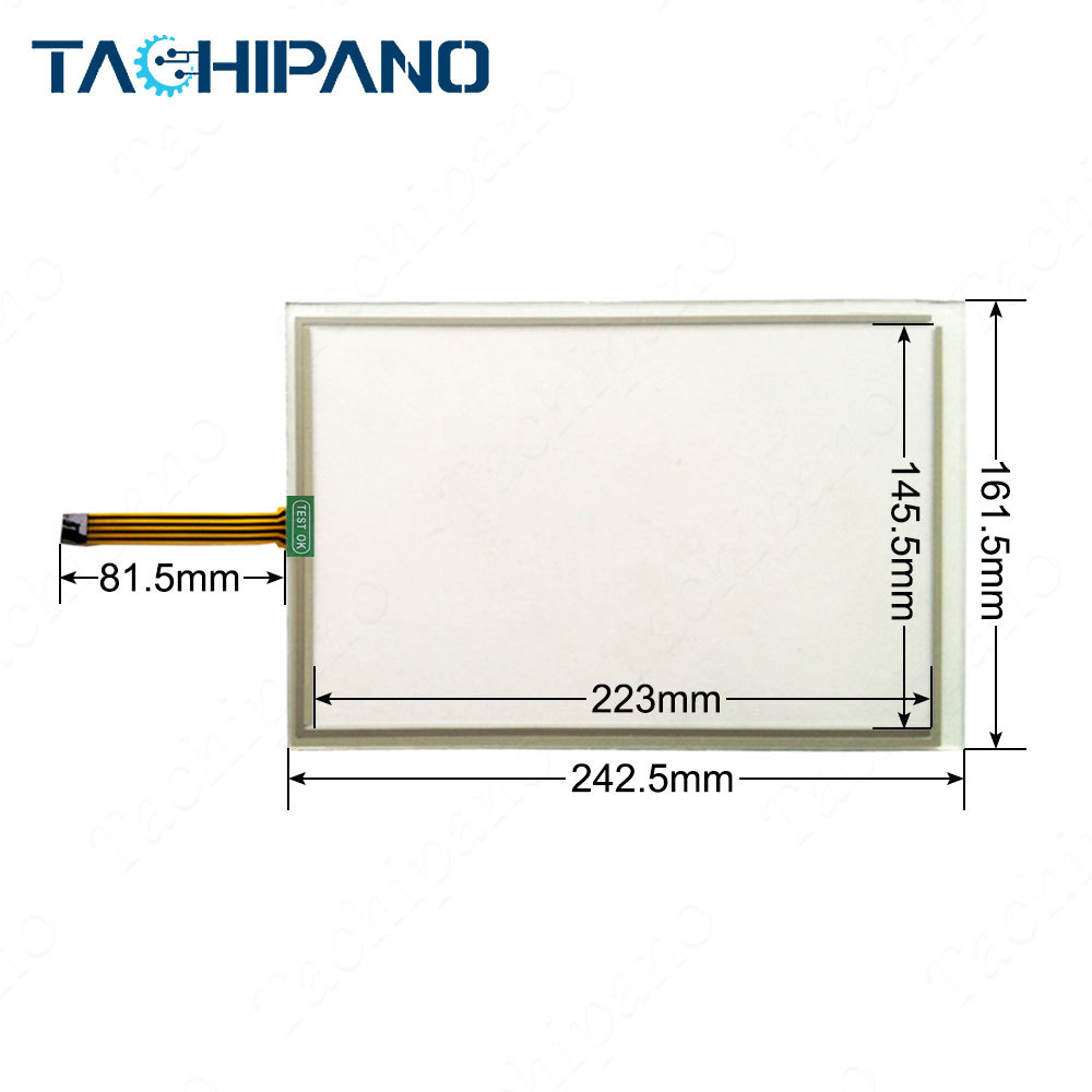 Touch screen for T105E-5RBA01N-0A18R0-070FB-C Touch Panel Glass
