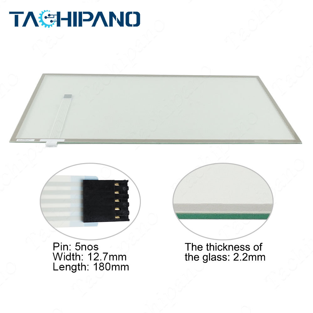 Touch screen for T185S-5RBF01N-0A18R0-300FH Touch panel glass