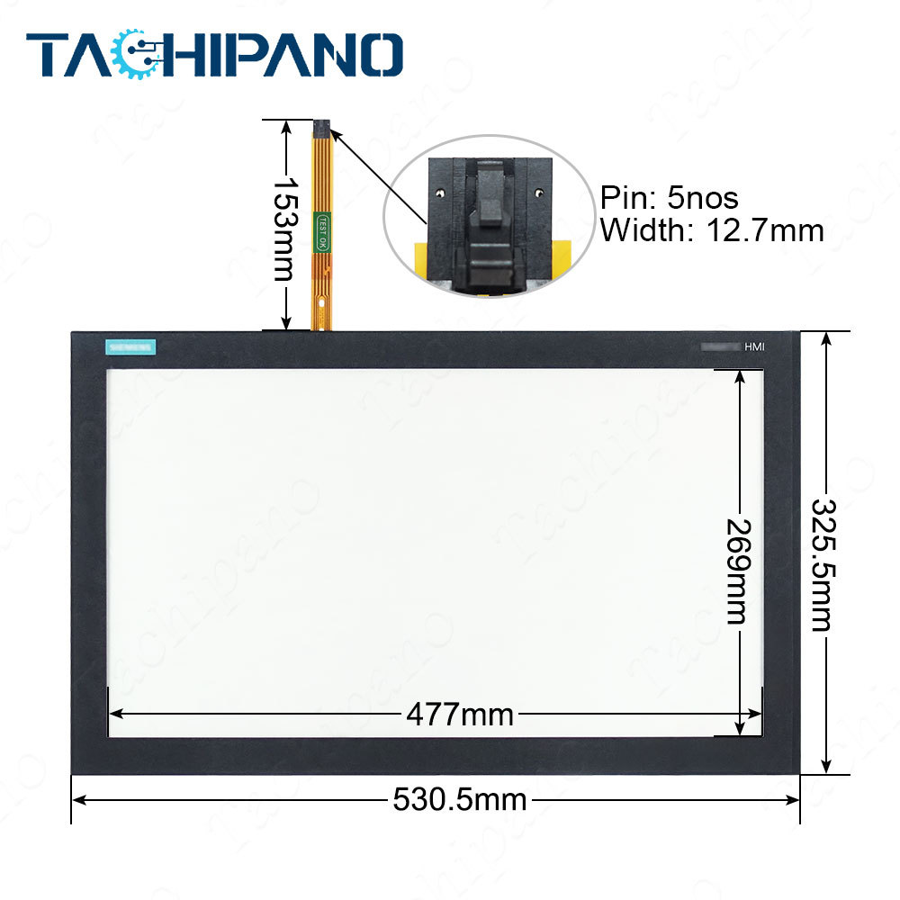 6AV7862-2BF00-0AA0 Touch screen panel, Protective film for 6AV7 862-2BF00-0AA0 SIMATIC IFP2200